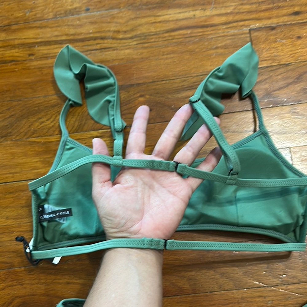 Kendall + Kylie Ruffled Bikini Set, medium - Picture 2 of 6